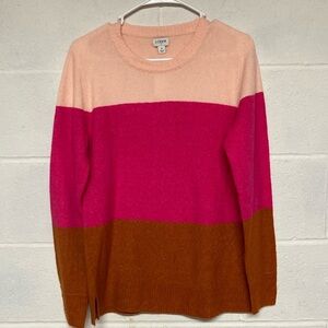 J Crew Colorblock Sweater